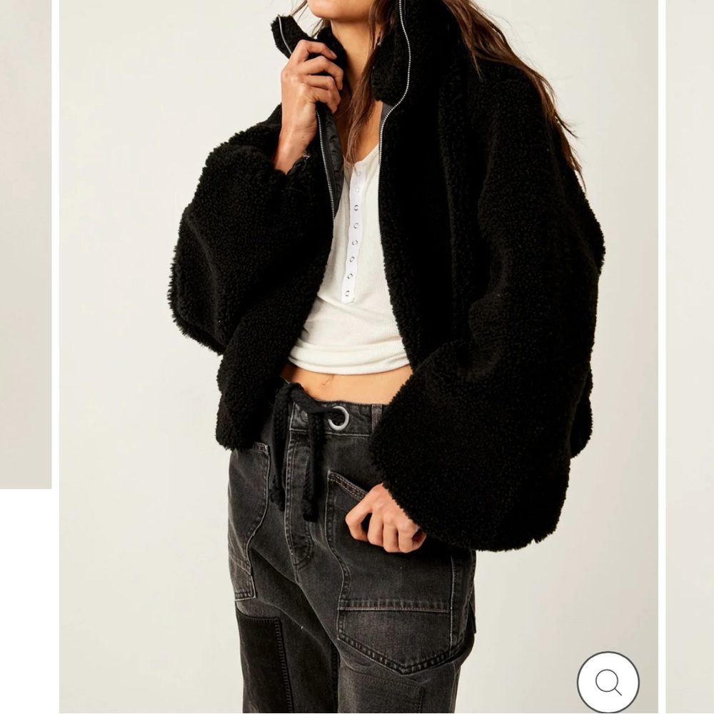 Free People Get Cozy Teddy Jacket
